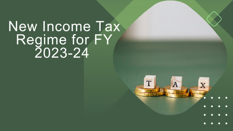 New Income Tax Regime 2023 | Online Chartered