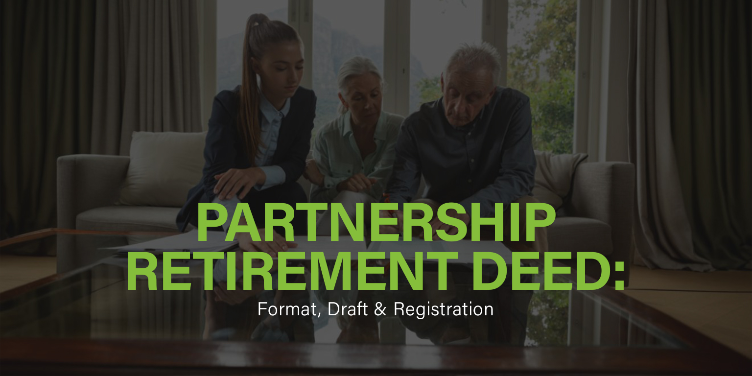 Partnership Retirement Deed